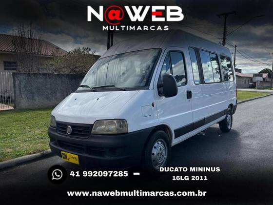 FIAT DUCATO 2.3 MINIBUS TETO ALTO 8V TURBO DIESEL 3P MANUAL